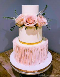 elegant wedding cake design raleigh nc