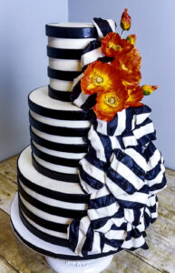 custom buttercream wedding cake raleigh