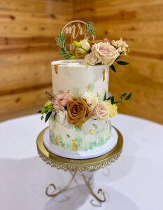 custom tiered wedding cake raleigh nc